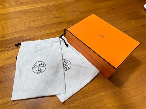 hermes shoe box